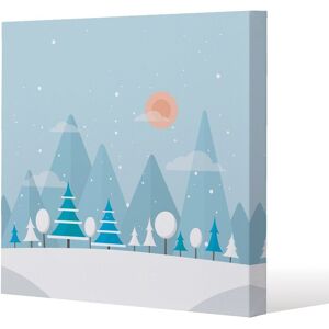 Benjamin Tate Design Christmas snow nature background (canvas) / 120x 120 x 4cm in Natural Size: 120x 120 x 4 cm Natural 120x 120 x 4 cm Benjamin Tate Design Christmas snow nature background (canvas) / 120x 120 x 4cm in Natural Size: 120x 120 x 4 cm Natural 120x 120 x 4 cm