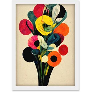 Artery8 - Kandinsky Bouquet - Framed - A4 - Wall Art Artery8 - Kandinsky Bouquet - Framed - A4 - Wall Art