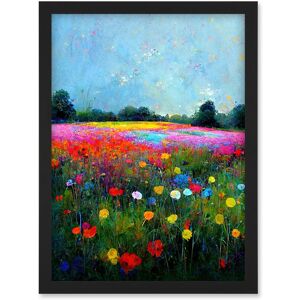 Artery8 - Delicate Wildflower Meadow - Abstract - Wall Art Artery8 - Delicate Wildflower Meadow - Abstract - Wall Art