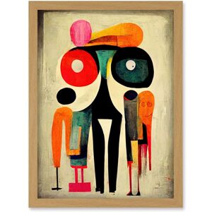 Artery8 - Abstract Pop Art - Framed Wall Art - A4 Artery8 - Abstract Pop Art - Framed Wall Art - A4