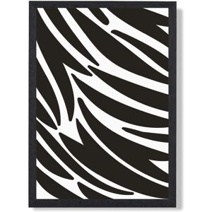 ARTZE Cute Cartoon Style Zebra Print Framed Print SIZE: A3 with Black Frame Black A3 ARTZE Cute Cartoon Style Zebra Print Framed Print SIZE: A3 with Black Frame Black A3