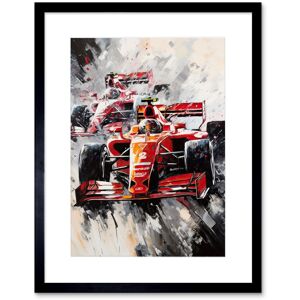 Artery8 Wall Art Print Grand Prix Track Circuit Cars Racing Paint Splat Artwork Framed 9X7 Inch in Black Size: W7" x H9" Black W7" x H9" Artery8 Wall Art Print Grand Prix Track Circuit Cars Racing Paint Splat Artwork Framed 9X7 Inch in Black Size: W7" x H9" Black W7" x H9"