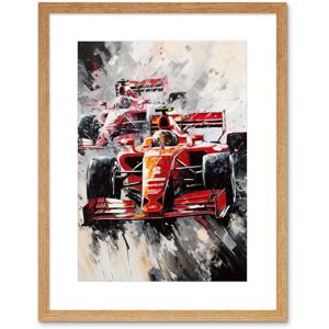 Artery8 Wall Art Print Grand Prix Track Circuit Cars Racing Paint Splat Artwork Framed 9X7 Inch in Beige Size: W7" x H9" Beige W7" x H9" Artery8 Wall Art Print Grand Prix Track Circuit Cars Racing Paint Splat Artwork Framed 9X7 Inch in Beige Size: W7" x H9" Beige W7" x H9"