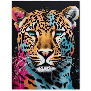 Artery8 - Leopard Lounge - Pink - XL - Wall Art Artery8 - Leopard Lounge - Pink - XL - Wall Art