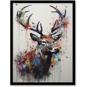 Artery8 - Monarch Of The Glen - 12x16 - Black - Art Print Artery8 - Monarch Of The Glen - 12x16 - Black - Art Print