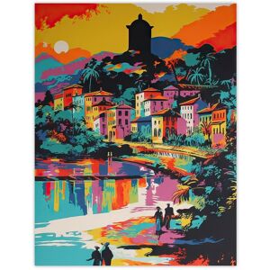 Artery8 Wall Art Print Guanabara Bay Rio De Janeiro Brazilian Beach Seascape Vibrant Bold Bright Colourful Painting Poster Size: W12" x H16" Multicolor W12" x H16" Artery8 Wall Art Print Guanabara Bay Rio De Janeiro Brazilian Beach Seascape Vibrant Bold Bright Colourful Painting Poster Size: W12" x H16" Multicolor W12" x H16"