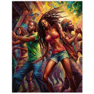 Artery8 Wall Art Print Reggaeton Urban Latin Street Dance Reggae Music Latin American Dance Hall Painting Rhythm Body Energy Theatre Arts Artwork Multicolor W12" x H16" Artery8 Wall Art Print Reggaeton Urban Latin Street Dance Reggae Music Latin American Dance Hall Painting Rhythm Body Energy Theatre Arts Artwork Multicolor W12" x H16"