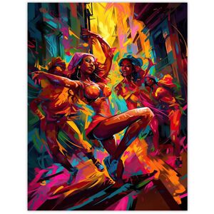 Artery8 Wall Art Print Reggaeton Modern Urban Street Dance Reggae Music Latin American Dance Hall Painting Rhythm Body Energy Theatre Arts Artwork Multicolor W12" x H16" Artery8 Wall Art Print Reggaeton Modern Urban Street Dance Reggae Music Latin American Dance Hall Painting Rhythm Body Energy Theatre Arts Artwork Multicolor W12" x H16"