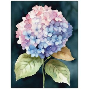 Artery8 Wall Art Print Trailing Lavender Lantana Bloom Watercolour Painting Green Purple Blue Flower Mini Bouquet Nature Colourful Bright Floral Pink W12" x H16" Artery8 Wall Art Print Trailing Lavender Lantana Bloom Watercolour Painting Green Purple Blue Flower Mini Bouquet Nature Colourful Bright Floral Pink W12" x H16"