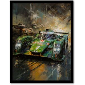 Artery8 Wall Art Print Futuristic Motorsport F1 Car British Racing Green Concept Sports Car Artwork Man Cave Art Framed Size: A4 Green A4 Artery8 Wall Art Print Futuristic Motorsport F1 Car British Racing Green Concept Sports Car Artwork Man Cave Art Framed Size: A4 Green A4