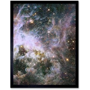 Artery8 Hubble Space Telescope Image Probes Interior Of Tarantula Nebula Near Infrared Deep View 30 Doradus Star Birth Dust Large Magellanic Cloud Black W12" x H16" Artery8 Hubble Space Telescope Image Probes Interior Of Tarantula Nebula Near Infrared Deep View 30 Doradus Star Birth Dust Large Magellanic Cloud Black W12" x H16"