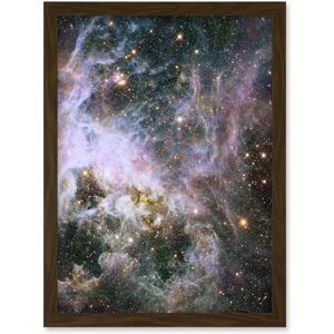 Artery8 Hubble Space Telescope Image Probes Interior Of Tarantula Nebula Near Infrared Deep View 30 Doradus Star Birth Dust Large Magellanic Cloud Brown W12" x H16" Artery8 Hubble Space Telescope Image Probes Interior Of Tarantula Nebula Near Infrared Deep View 30 Doradus Star Birth Dust Large Magellanic Cloud Brown W12" x H16"