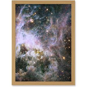 Artery8 Hubble Space Telescope Image Probes Interior Of Tarantula Nebula Near Infrared Deep View 30 Doradus Star Birth Dust Large Magellanic Cloud Beige W12" x H16" Artery8 Hubble Space Telescope Image Probes Interior Of Tarantula Nebula Near Infrared Deep View 30 Doradus Star Birth Dust Large Magellanic Cloud Beige W12" x H16"