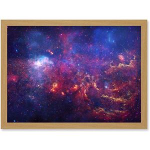 Artery8 Hubble Space Telescope Image The Great Observatories Examine The Galactic Center Region Of Milky Way Galaxy Chandra Observatory Spitzer Beige W12" x H16" Artery8 Hubble Space Telescope Image The Great Observatories Examine The Galactic Center Region Of Milky Way Galaxy Chandra Observatory Spitzer Beige W12" x H16"