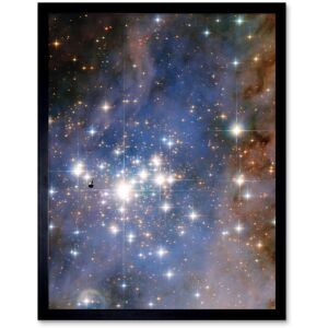 Artery8 Hubble Space Telescope Image Trumpler 14 Large Luminous Blue Stellar Cluster In Milky Way Starbirth Region w/ Small Dark Knot Gas Laced w/ Black A4 Artery8 Hubble Space Telescope Image Trumpler 14 Large Luminous Blue Stellar Cluster In Milky Way Starbirth Region w/ Small Dark Knot Gas Laced w/ Black A4