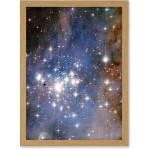 Artery8 Hubble Space Telescope Image Trumpler 14 Large Luminous Blue Stellar Cluster In Milky Way Starbirth Region w/ Small Dark Knot Gas Laced w/ Beige A4 Artery8 Hubble Space Telescope Image Trumpler 14 Large Luminous Blue Stellar Cluster In Milky Way Starbirth Region w/ Small Dark Knot Gas Laced w/ Beige A4