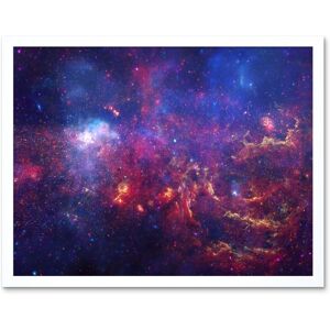 Artery8 Hubble Space Telescope Image The Great Observatories Examine The Galactic Center Region Of Milky Way Galaxy Chandra Observatory Spitzer White A4 Artery8 Hubble Space Telescope Image The Great Observatories Examine The Galactic Center Region Of Milky Way Galaxy Chandra Observatory Spitzer White A4