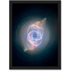 Artery8 Hubble Space Telescope Image Cat's Eye Planetary Nebula Dying Star Sculpture Gas Dust Spherical Mass Pulse Ejections Bright Bull's Eye Black A4 Artery8 Hubble Space Telescope Image Cat's Eye Planetary Nebula Dying Star Sculpture Gas Dust Spherical Mass Pulse Ejections Bright Bull's Eye Black A4