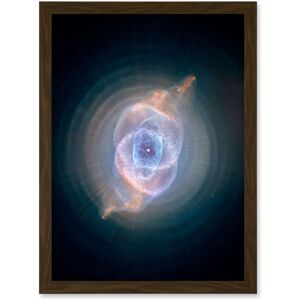 Artery8 Hubble Space Telescope Image Cat's Eye Planetary Nebula Dying Star Sculpture Gas Dust Spherical Mass Pulse Ejections Bright Bull's Eye Brown A4 Artery8 Hubble Space Telescope Image Cat's Eye Planetary Nebula Dying Star Sculpture Gas Dust Spherical Mass Pulse Ejections Bright Bull's Eye Brown A4