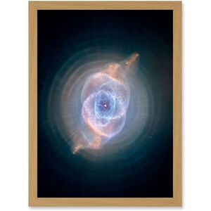 Artery8 Hubble Space Telescope Image Cat's Eye Planetary Nebula Dying Star Sculpture Gas Dust Spherical Mass Pulse Ejections Bright Bull's Eye Beige A4 Artery8 Hubble Space Telescope Image Cat's Eye Planetary Nebula Dying Star Sculpture Gas Dust Spherical Mass Pulse Ejections Bright Bull's Eye Beige A4