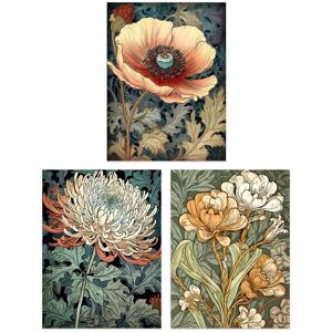 Artery8 Wall Art Print Set of 3 Elegant Single Anemone Chrysanthemum Freesia Flowers Floral Colour Reds Rust Orange Artwork Living Room Poster s Pack Pale Orange W12" x H16" Artery8 Wall Art Print Set of 3 Elegant Single Anemone Chrysanthemum Freesia Flowers Floral Colour Reds Rust Orange Artwork Living Room Poster s Pack Pale Orange W12" x H16"