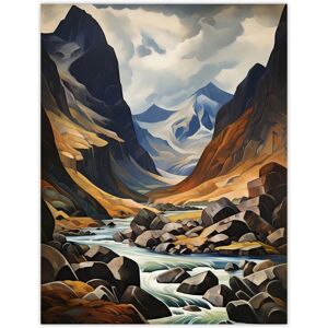 Artery8 Cairngorms National Park Oil Painting Dramatic Scottish Highlands Mountains Unframed Wall Art Print Poster Home Decor Premium Multicolor W12" x H16" Artery8 Cairngorms National Park Oil Painting Dramatic Scottish Highlands Mountains Unframed Wall Art Print Poster Home Decor Premium Multicolor W12" x H16"