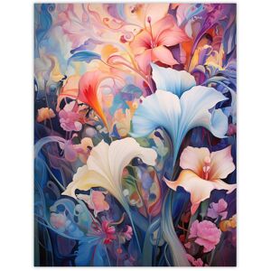 Artery8 Abstract Flowers Pastel Watercolour Painting Dreamy Meadow Of Lilies Unframed Wall Art Print Poster Home Decor Premium Size: W12" x H16" Multicolor W12" x H16" Artery8 Abstract Flowers Pastel Watercolour Painting Dreamy Meadow Of Lilies Unframed Wall Art Print Poster Home Decor Premium Size: W12" x H16" Multicolor W12" x H16"