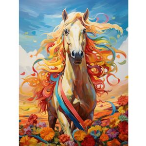 Artery8 Wall Art Print Girls Bedroom Nursery Artwork Fantasy Horse Colourful Mane Bright Bold Fun Happy Poster Size: W12" x H16" Multicolor W12" x H16" Artery8 Wall Art Print Girls Bedroom Nursery Artwork Fantasy Horse Colourful Mane Bright Bold Fun Happy Poster Size: W12" x H16" Multicolor W12" x H16"