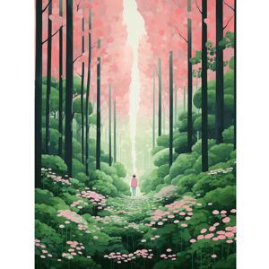 Artery8 Wall Art Print Mount Yoshino Cherry Blossom Tree Forest Bright Artwork Baby Pink Green Walk in Nature Trail Poster Size: W24" x H32" Pink W24" x H32" Artery8 Wall Art Print Mount Yoshino Cherry Blossom Tree Forest Bright Artwork Baby Pink Green Walk in Nature Trail Poster Size: W24" x H32" Pink W24" x H32"