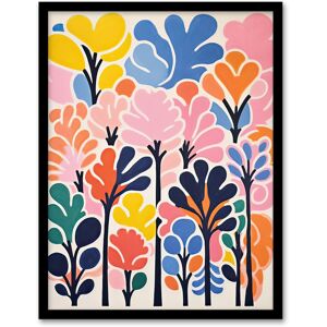 Artery8 Wall Art Print Forest Delight Bright Pastel Colour Oil Painting Pink Orange Blue Henri Matisse Style Trees Artwork Framed Size: W12" x H16" Multicolor W12" x H16" Artery8 Wall Art Print Forest Delight Bright Pastel Colour Oil Painting Pink Orange Blue Henri Matisse Style Trees Artwork Framed Size: W12" x H16" Multicolor W12" x H16"