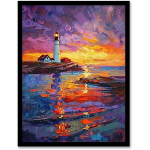 Artery8 Seaside Sunset St Mary's Lighthouse Whitley Bay Framed Art Print Size: W12" x H16" Multicolor W12" x H16" Artery8 Seaside Sunset St Mary's Lighthouse Whitley Bay Framed Art Print Size: W12" x H16" Multicolor W12" x H16"