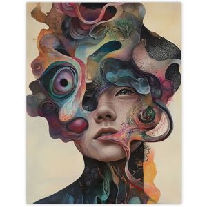 Artery8 God Is A Woman Abstract Fantasy Concept Art Wall Art Print Size: W12" x H16" Multicolor W12" x H16" Artery8 God Is A Woman Abstract Fantasy Concept Art Wall Art Print Size: W12" x H16" Multicolor W12" x H16"