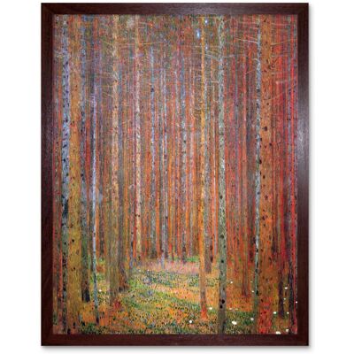 Artery8 - Klimt Tannenwald I - Pine Forest - Art Print Artery8 - Klimt Tannenwald I - Pine Forest - Art Print
