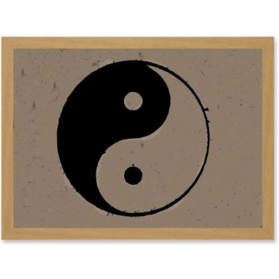 Artery8 - Taoist Philosophy Yin Yang A4 - Wall Art Artery8 - Taoist Philosophy Yin Yang A4 - Wall Art