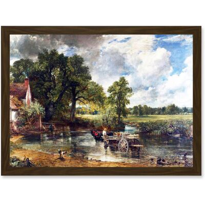 Artery8 - The Hay Wain by John Constable - A4 - Framed - Wall Art Print Artery8 - The Hay Wain by John Constable - A4 - Framed - Wall Art Print