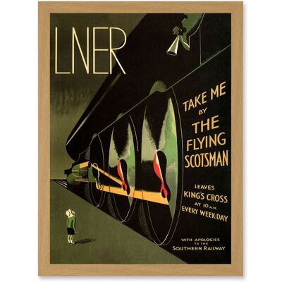 Artery8 - LNER Flying Scotsman - A4 - Wall Art Print Artery8 - LNER Flying Scotsman - A4 - Wall Art Print