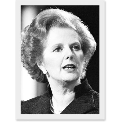 Artery8 - Margaret Thatcher Portrait - A4 - Framed - Wall Art Print Artery8 - Margaret Thatcher Portrait - A4 - Framed - Wall Art Print