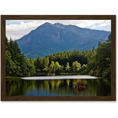 Artery8 - Gillman Glencoe Lochan - Framed Wall Art Artery8 - Gillman Glencoe Lochan - Framed Wall Art