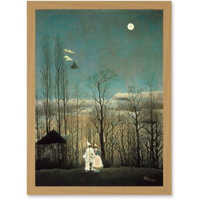 Artery8 - Henri Rousseau A Carnival Evening - Light Oak - A4 Artery8 - Henri Rousseau A Carnival Evening - Light Oak - A4