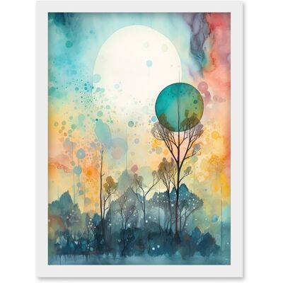 Artery8 - Winter Forest Dreamland - Framed Print Artery8 - Winter Forest Dreamland - Framed Print