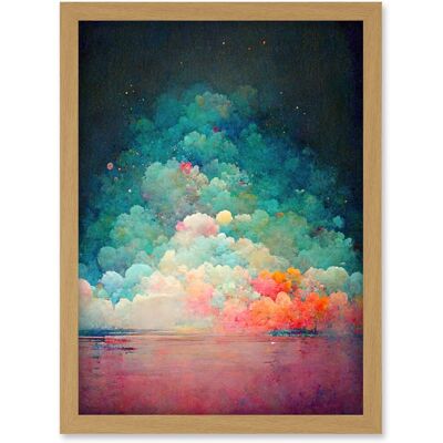 Artery8 - Beach Sunset - A4 - Framed Wall Art Print Artery8 - Beach Sunset - A4 - Framed Wall Art Print