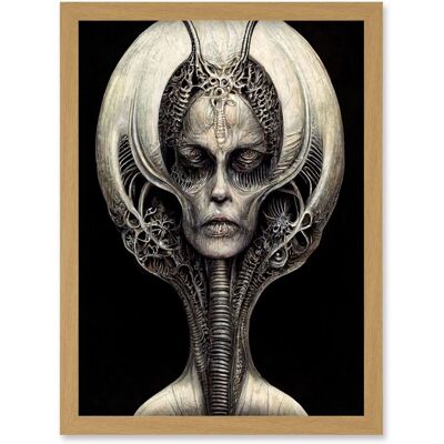 Artery8 - Alien Queen - Framed Wall Art Artery8 - Alien Queen - Framed Wall Art