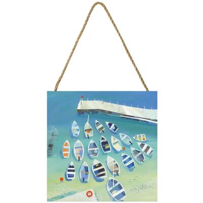 Claire Henley Birds Eye View Plaque Multicolor Claire Henley Birds Eye View Plaque Multicolor