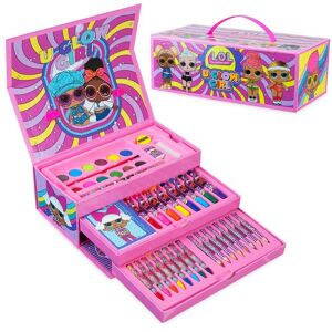 L.O.L. Surprise! Art Set - Craft Supplies for Kids with 40+ Pieces L.O.L. Surprise! Art Set - Craft Supplies for Kids with 40+ Pieces