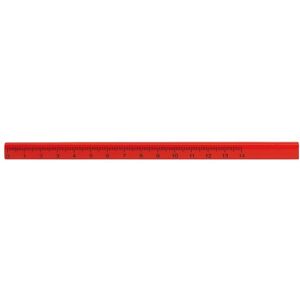 MidOcean Maderos Pencil With Ruler in Red Red MidOcean Maderos Pencil With Ruler in Red Red