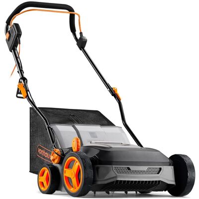 VonHaus 1600W Electric Lawn Scarifier in Grey Grey VonHaus 1600W Electric Lawn Scarifier in Grey Grey