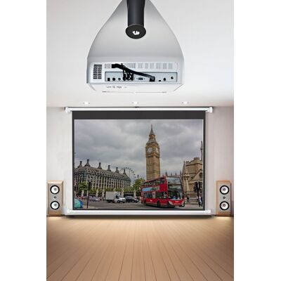 Living and Home - 120in Electric Screen - Projection Screen Living and Home - 120in Electric Screen - Projection Screen