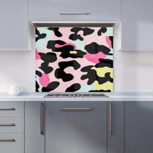 Warren Reed - Designer Colourful Leopard Print Kitchen Splashback in Pink Size: 600mm x 600mm Pink 600mm x 600mm Warren Reed - Designer Colourful Leopard Print Kitchen Splashback in Pink Size: 600mm x 600mm Pink 600mm x 600mm