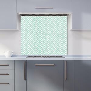 Warren Reed - Designer Green Geometric Pattern Kitchen Splashback Size: 700mm x 750mm Green 700mm x 750mm Warren Reed - Designer Green Geometric Pattern Kitchen Splashback Size: 700mm x 750mm Green 700mm x 750mm