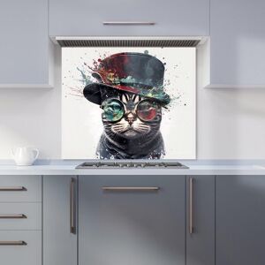 Warren Reed - Designer American Shorthair Cat Splashart Kitchen Splashback Size: 600mm x 750mm Multicolor 600mm x 750mm Warren Reed - Designer American Shorthair Cat Splashart Kitchen Splashback Size: 600mm x 750mm Multicolor 600mm x 750mm